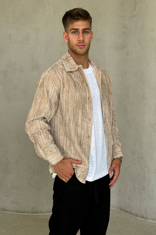 עליונית טקסטורה בהירה – Sahara Weave