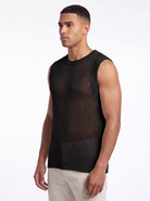 גופיית רשת סריג – AirMesh Tank (שחור) 3