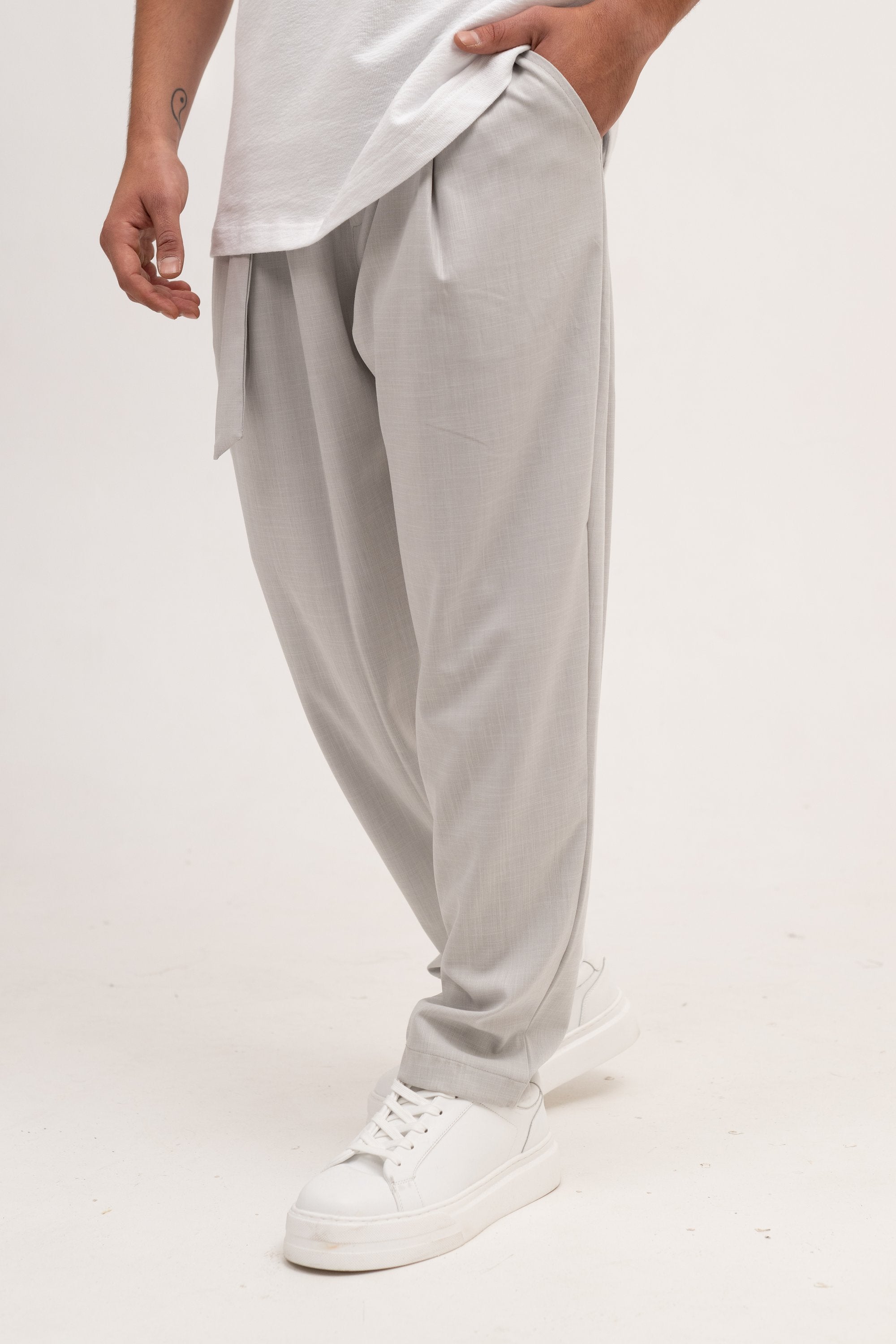 מכנס אלגנט סילבר – Stone Tailored
